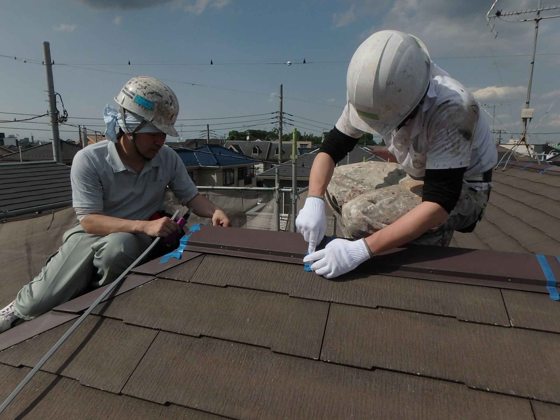 埼玉県内を中心に外壁塗装や屋根の塗装も行っております